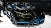 0-400-0 world record Bugatti Chiron front three quarters at the IAA 2017