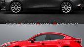 2019 Mazda3 Sedan Vs 2016 Mazda3 Sedan Profile