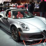 Alfa Romeo 4C Spider at the 2016 Geneva Motor Show