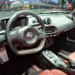 Alfa Romeo 4C Spider interior at the 2016 Geneva Motor Show