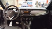 Alfa Romeo Giulietta Veloce interior dashboard at 2016 Bologna Motor Show