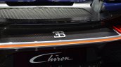 Bugatti Chiron Bugatti badge at the 2016 Geneva Motor Show